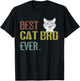 Vintage Best Cat bro Ever brother birthday Shirt Men Women Kids T-Shirt - T-Shirt | Black