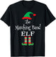 Funny Christmas The Marching Band Elf Shirt Teens Kids Gift T-Shirt - T-Shirt | Black