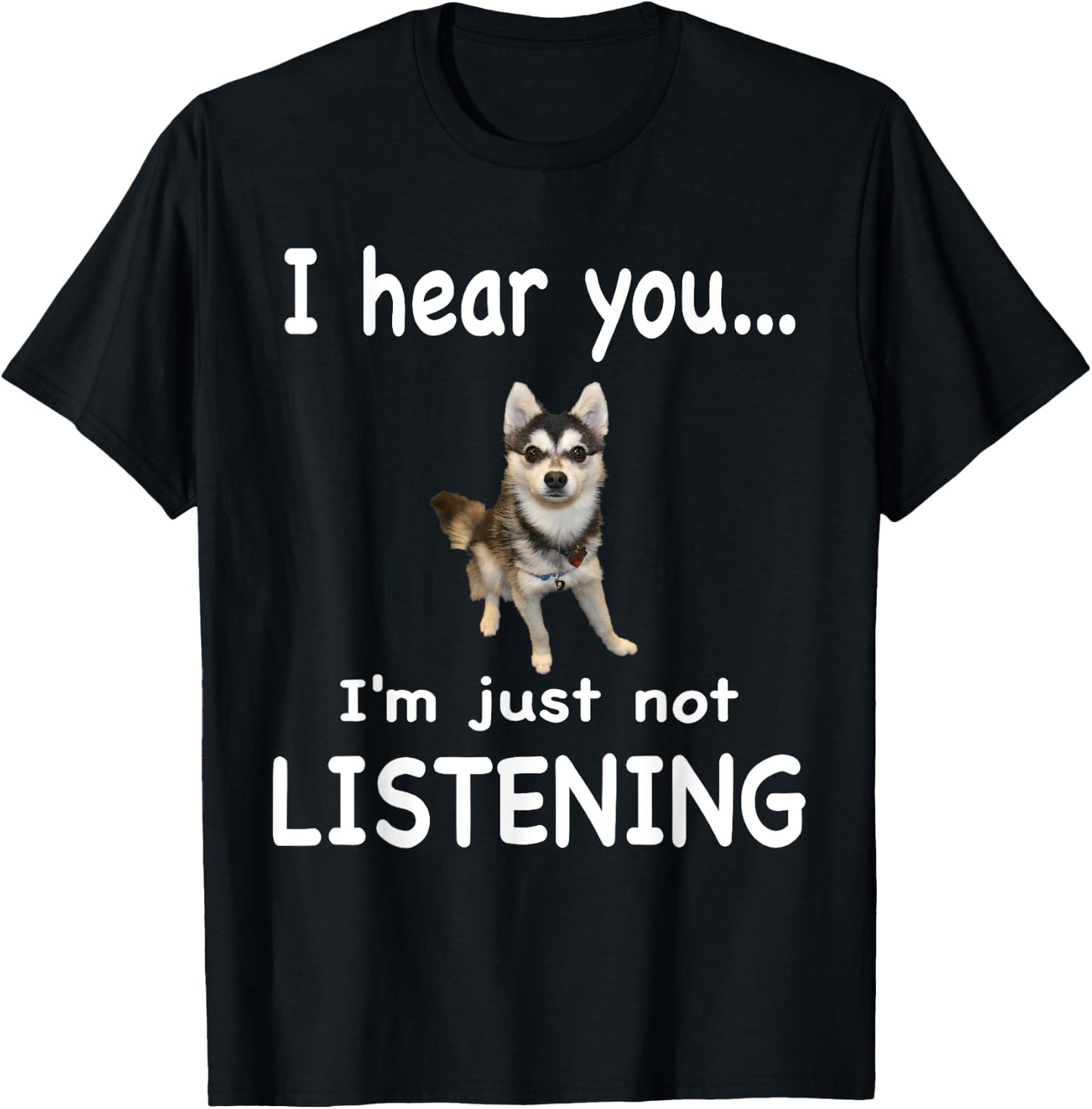 Alaskan Klee Kai Dog - Alaskan Klee Kai Men Women T-Shirt - T-Shirt | Black