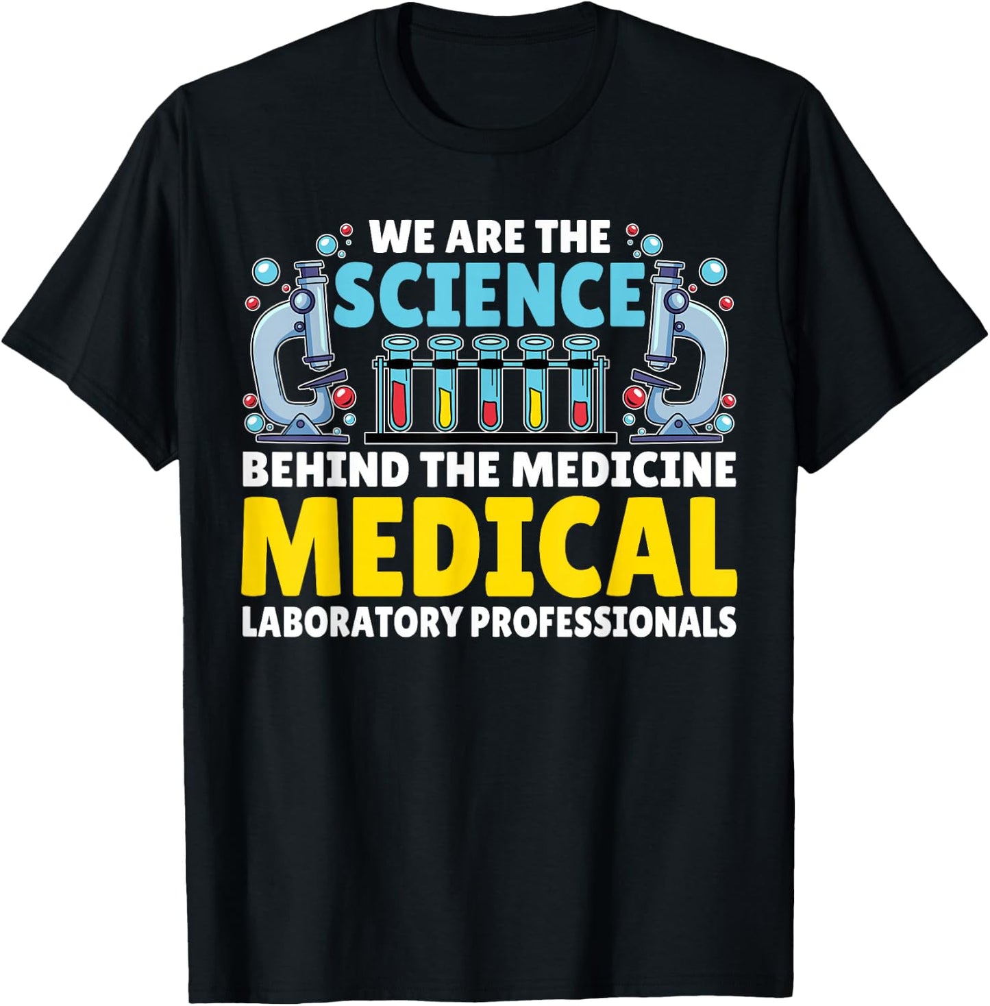 Happy lab week 2026 Phlebotomist Laboratory Week 2026 T-Shirt - T-Shirt | Black