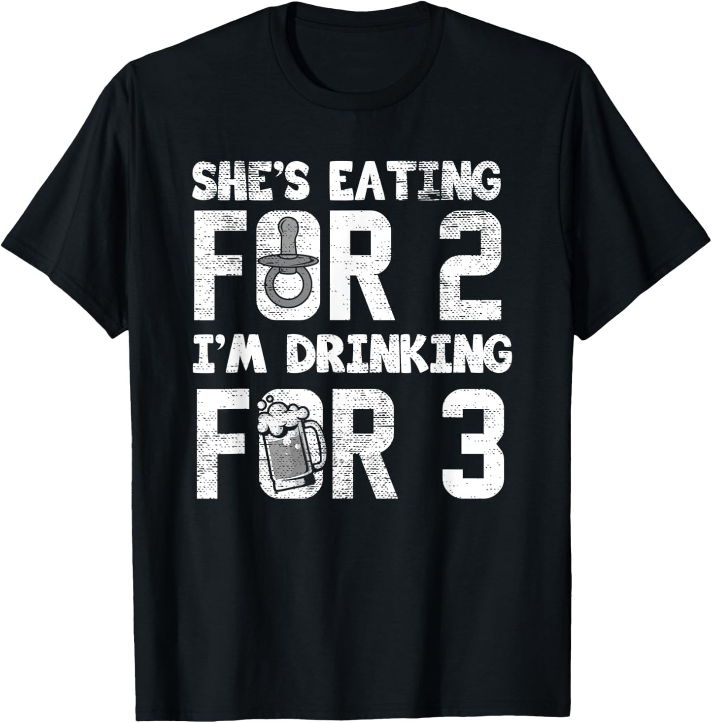 Funny Pregnancy Announcement Matching Couple Gift Men Women T-Shirt - T-Shirt | Black