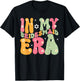 Maid of Honor in My Bridesmaid Era Groovy Bachelorette T-Shirt - T-Shirt | Black
