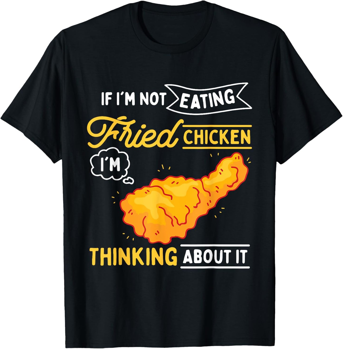 Fried Chicken T-Shirt - T-Shirt | Black