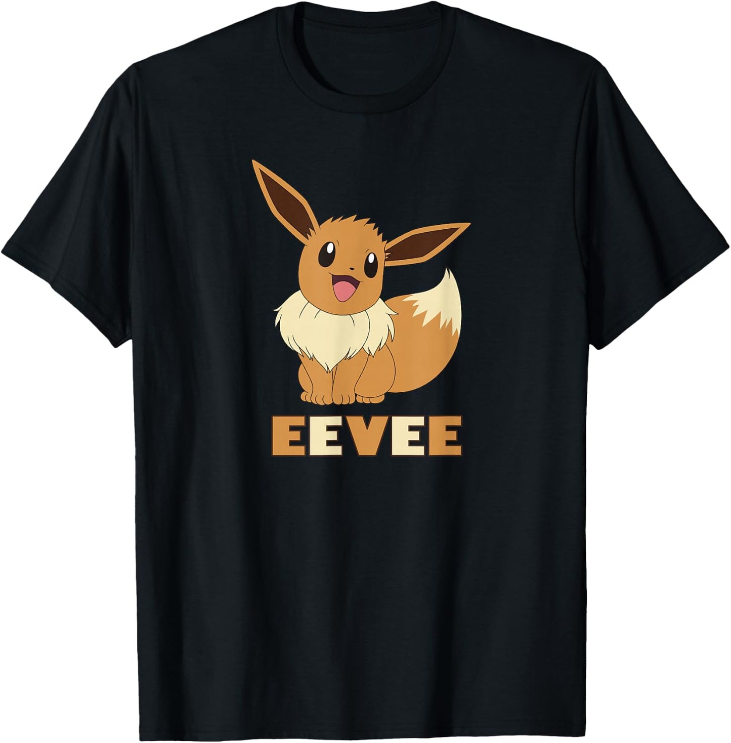Pokemon Eevee T-Shirt - T-Shirt | Black