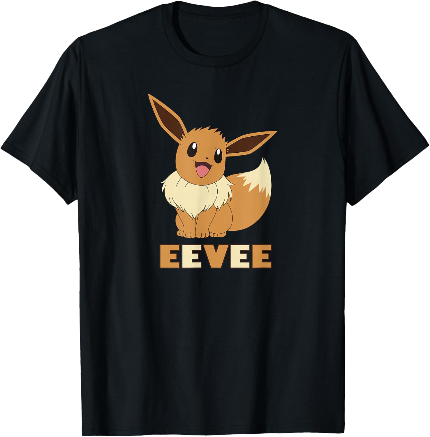 Pokemon Eevee T-Shirt - T-Shirt | Black