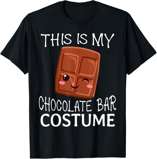 Smores Chocolate Bar Camping Kawaii Halloween Group Costumes T-Shirt - T-Shirt | Black