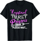Registered Nurse In Progress Please Wait For Future RN Nurs T-Shirt - T-Shirt | Black