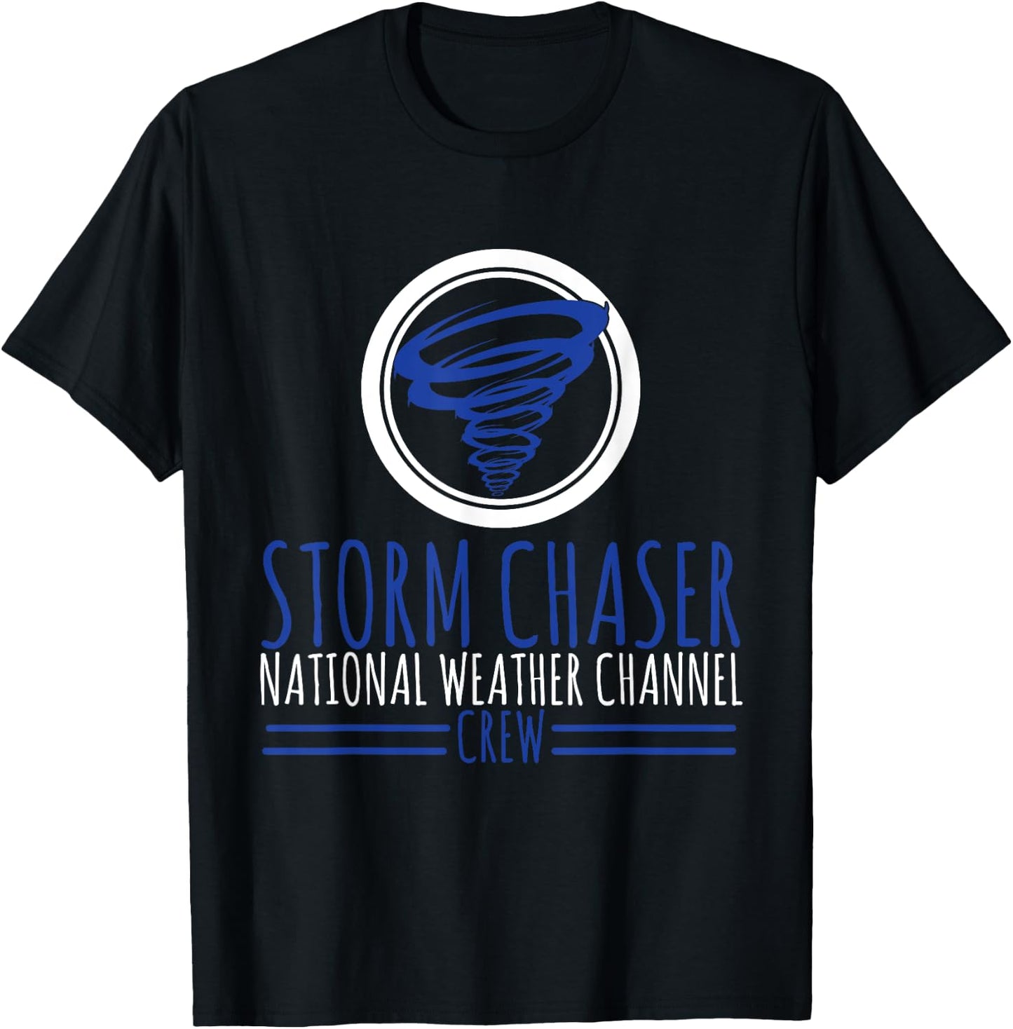 Storm Chasers National Weather Channel Crew T-Shirt - T-Shirt | Black