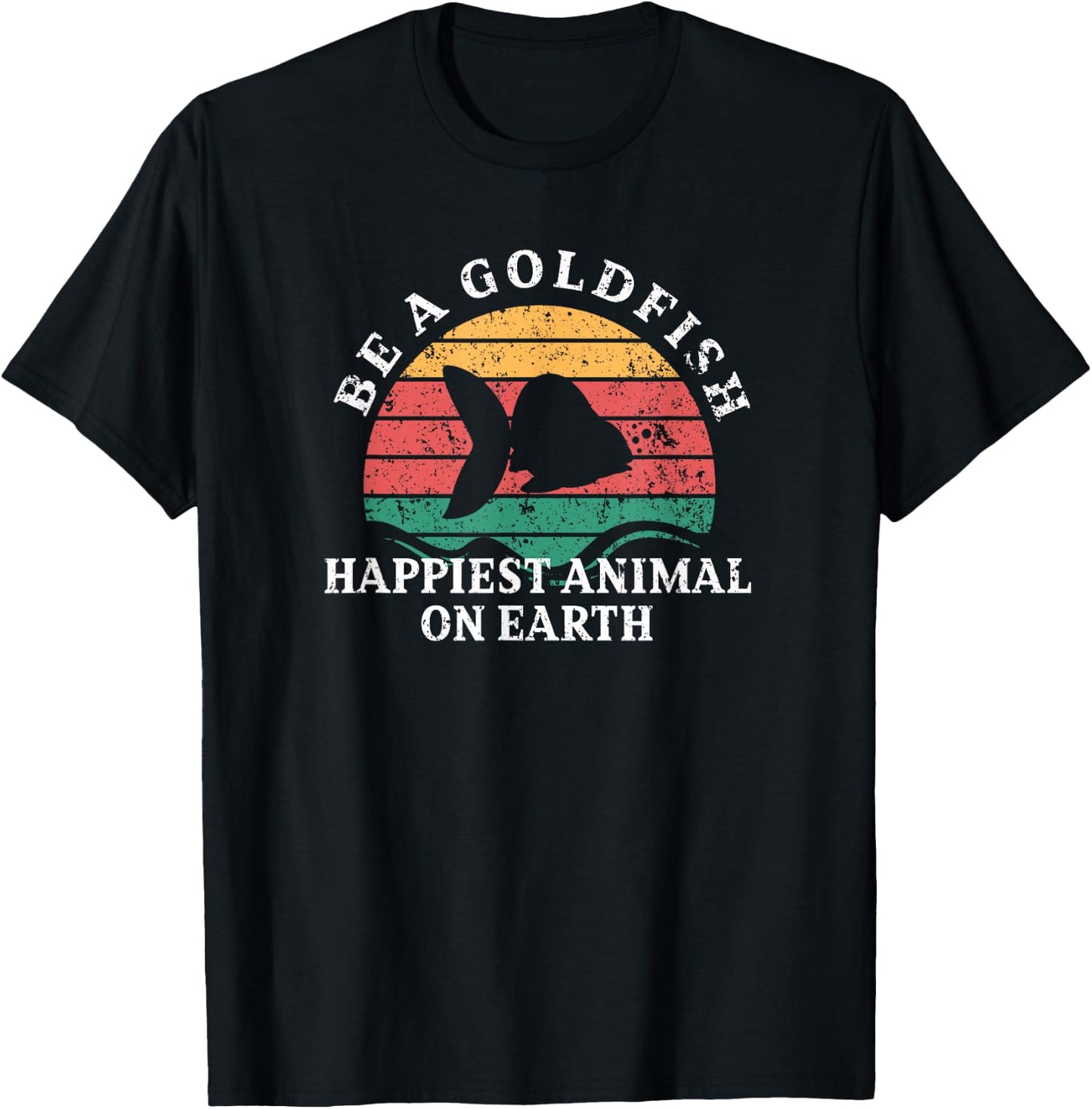 Be a goldfish Design for goldfish lover T-Shirt - T-Shirt | Black