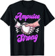 Amputee Humor Life Health Leg Arm Funny Recovery Gifts T-Shirt - T-Shirt | Black