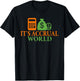 Its accrual World Funny Tax Bookkeeper Accounting T-Shirt - T-Shirt | Black