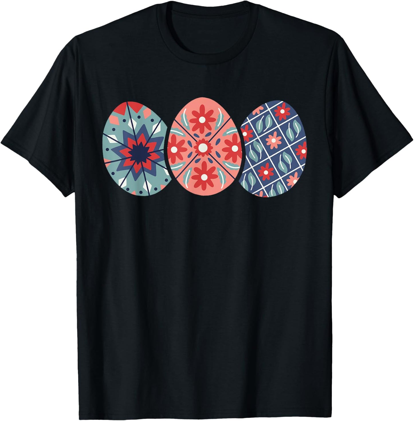 Pysanky Easter Eggs T-Shirt - T-Shirt | Black