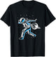 Astronaut Space Martial Arts Brazilian Dance Capoeira T-Shirt - T-Shirt | Black