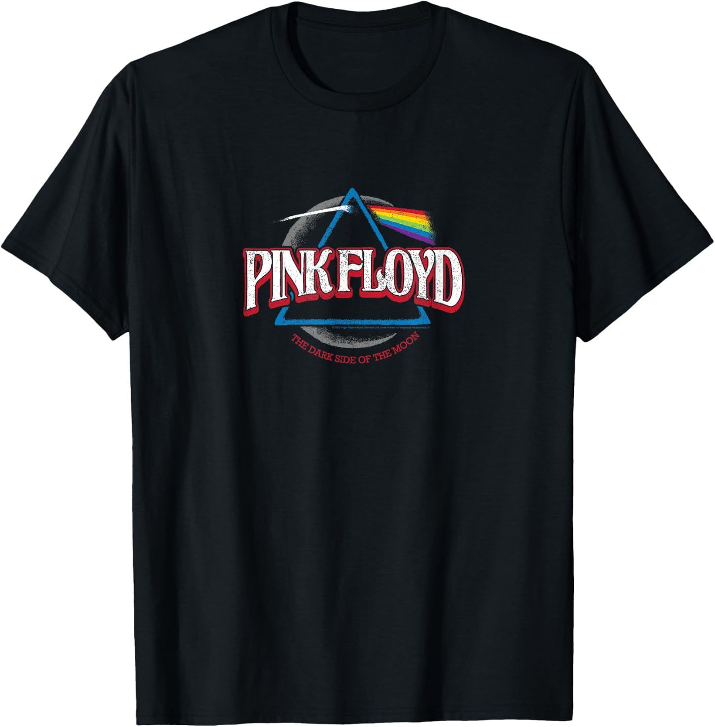 Pink Floyd - The Dark Side of the Moon Prism T-Shirt - T-Shirt | Black