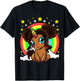 Black Girl Magic Unicorn Afro Puffs Brown Skin Cute Girls T-Shirt - T-Shirt | Black