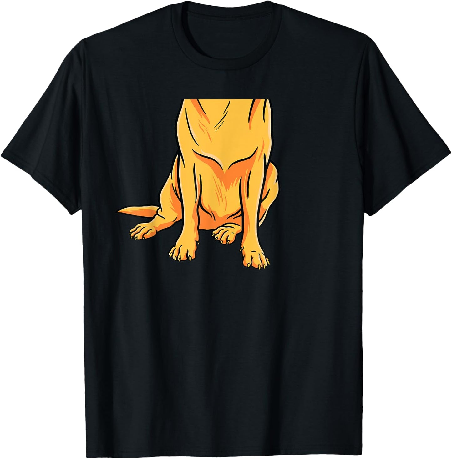 Golden Retriever Lazy Halloween Costume Funny Dog Puppy Pet Men Women Girls Kids T-Shirt - T-Shirt | Black