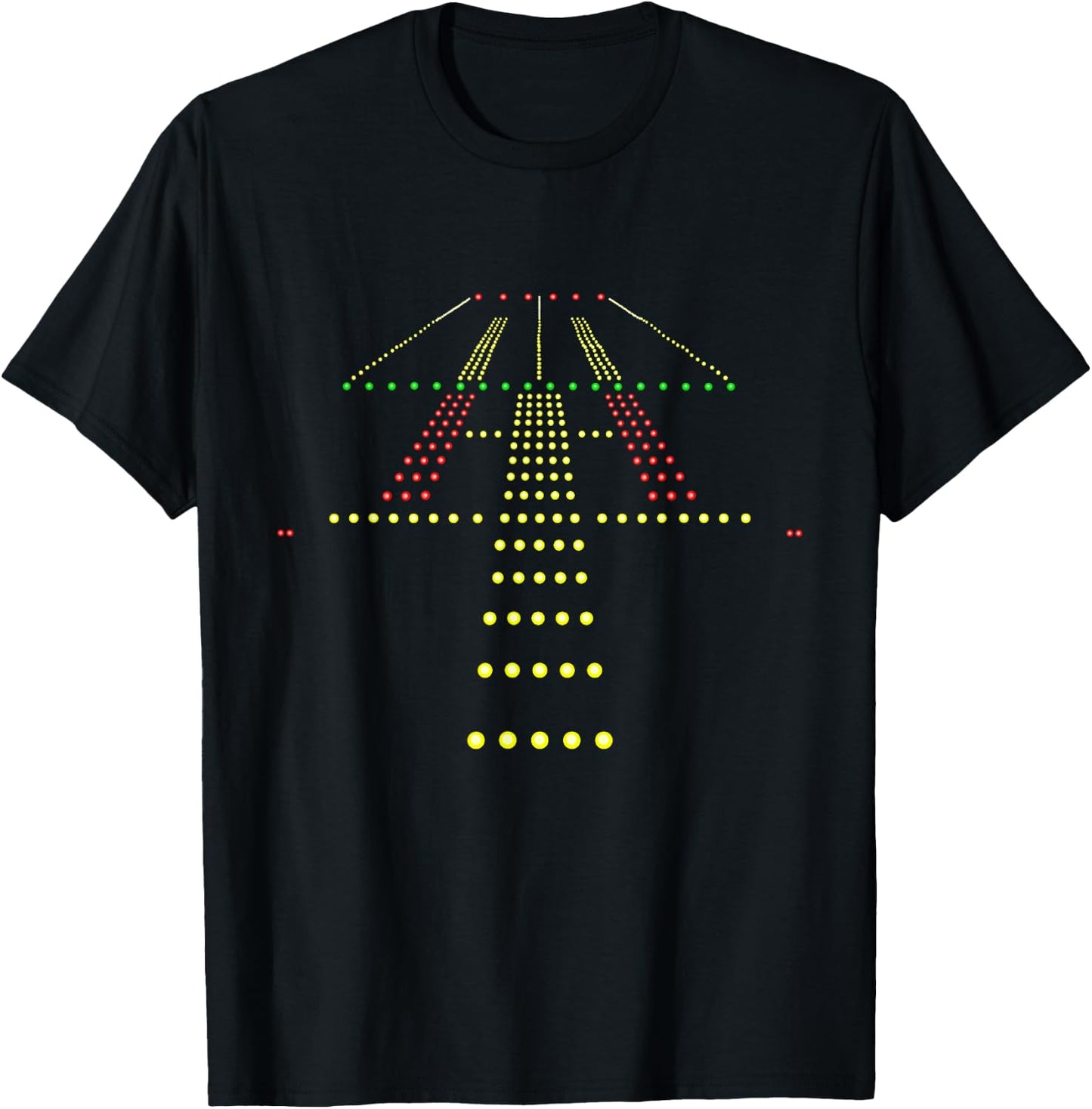 Runway Lighting T-Shirt - T-Shirt | Black