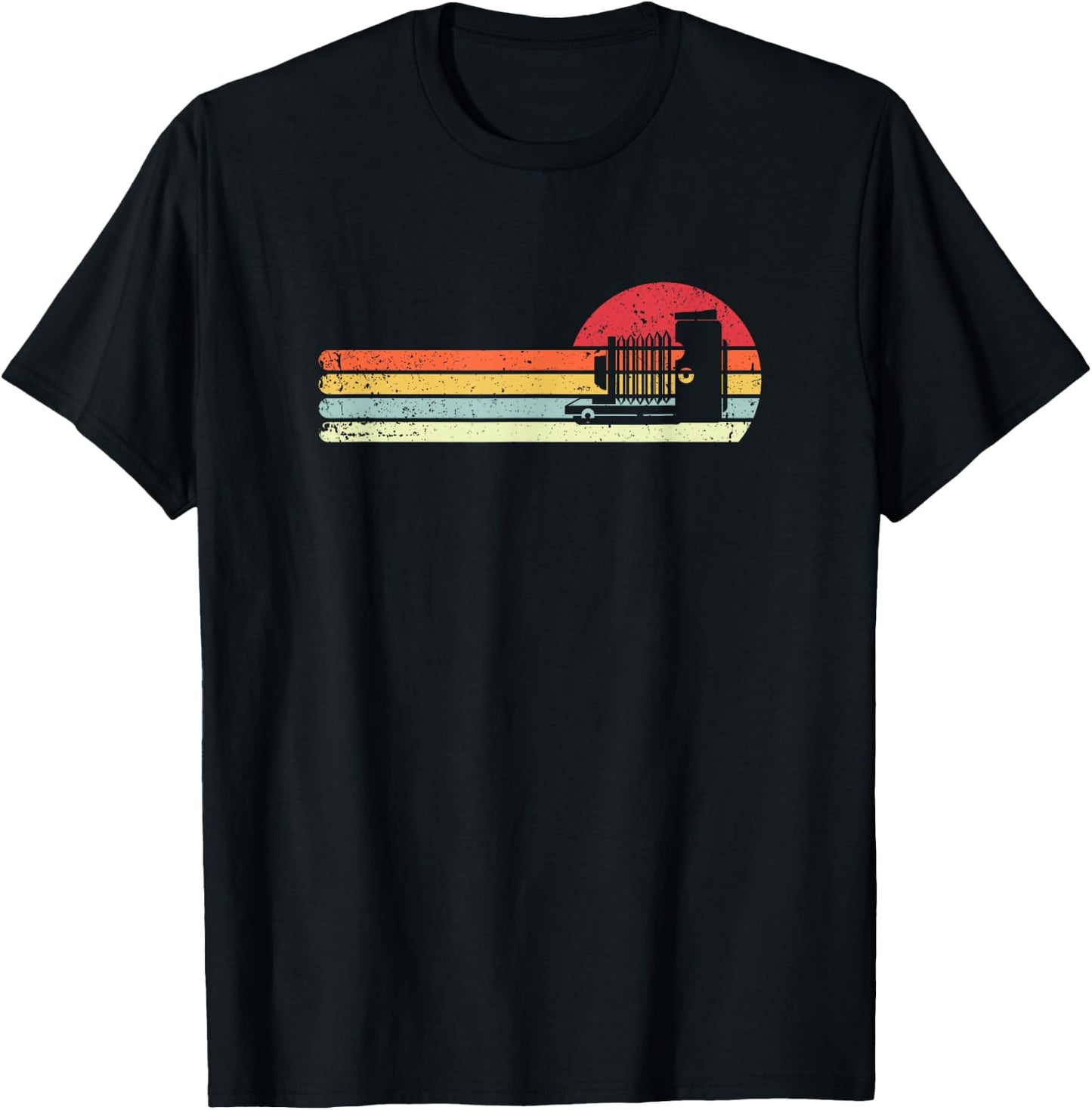 Retro Photographer Shirt Sunset Photography T-Shirt - T-Shirt | Black