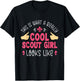 This Is What A Really Cool Scout Girl Looks Like - Scouting T-Shirt - T-Shirt | Black