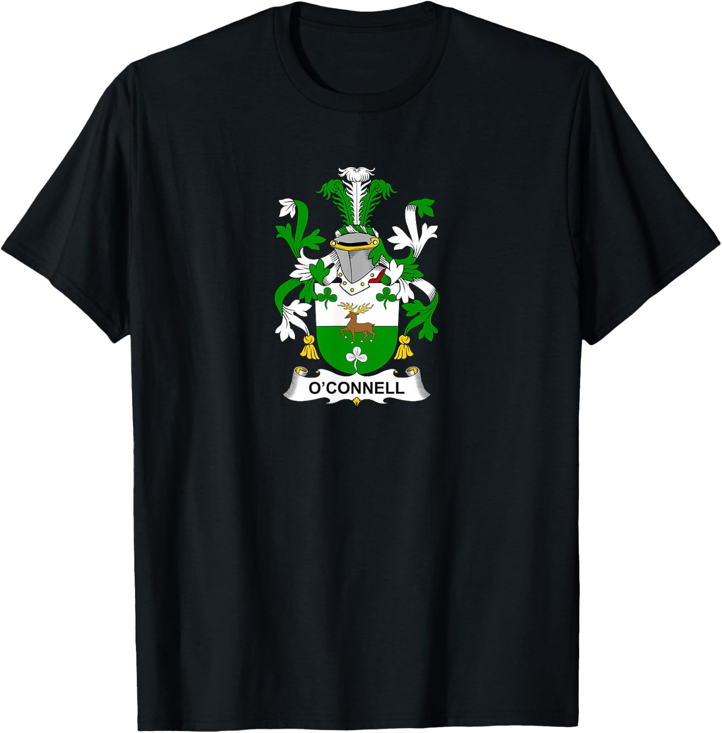 O'Connell Coat of Arms - Family Crest Shirt T-Shirt - T-Shirt | Black