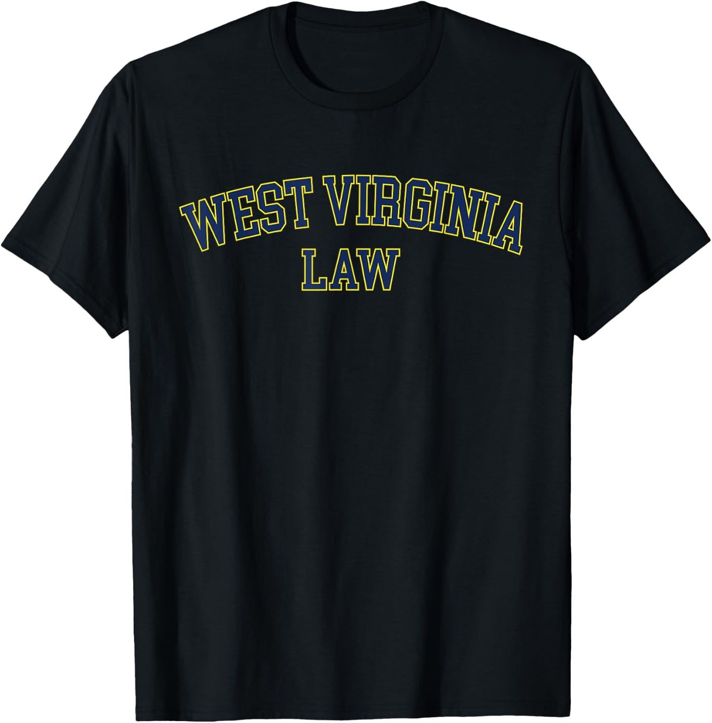 West Virginia Law, Virginia Bar Graduate Lawyer College T-Shirt - T-Shirt | Black