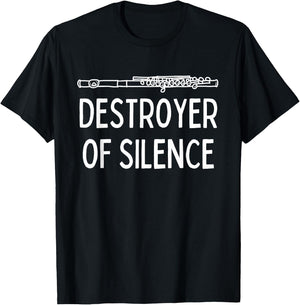 Best Flute Player Band Music Flautist Funny Flute T-Shirt - T-Shirt | Black