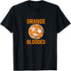 Tennessee Fan Orange Blooded Vol Sports Fan State Flag TN T-Shirt - T-Shirt | Black