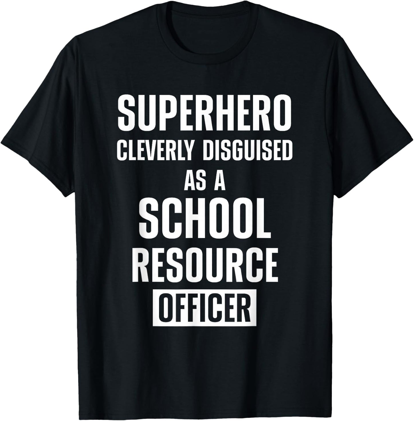 School Resource Officer SRO T-Shirt - T-Shirt | Black