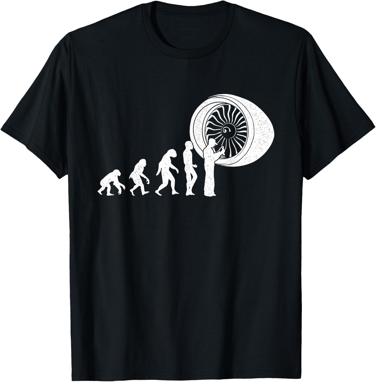 Aircraft Maintenance - Airplane Mechanic Aviation Technician T-Shirt - T-Shirt | Black