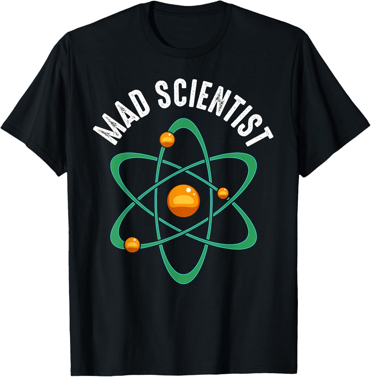Mad Scientist Lab Nerd Geek Chemistry Biochemistry Funny T-Shirt - T-Shirt | Black