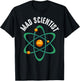 Mad Scientist Lab Nerd Geek Chemistry Biochemistry Funny T-Shirt - T-Shirt | Black
