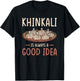 Khinkali Georgia Cousine funny Khinkali T-Shirt - T-Shirt | Black
