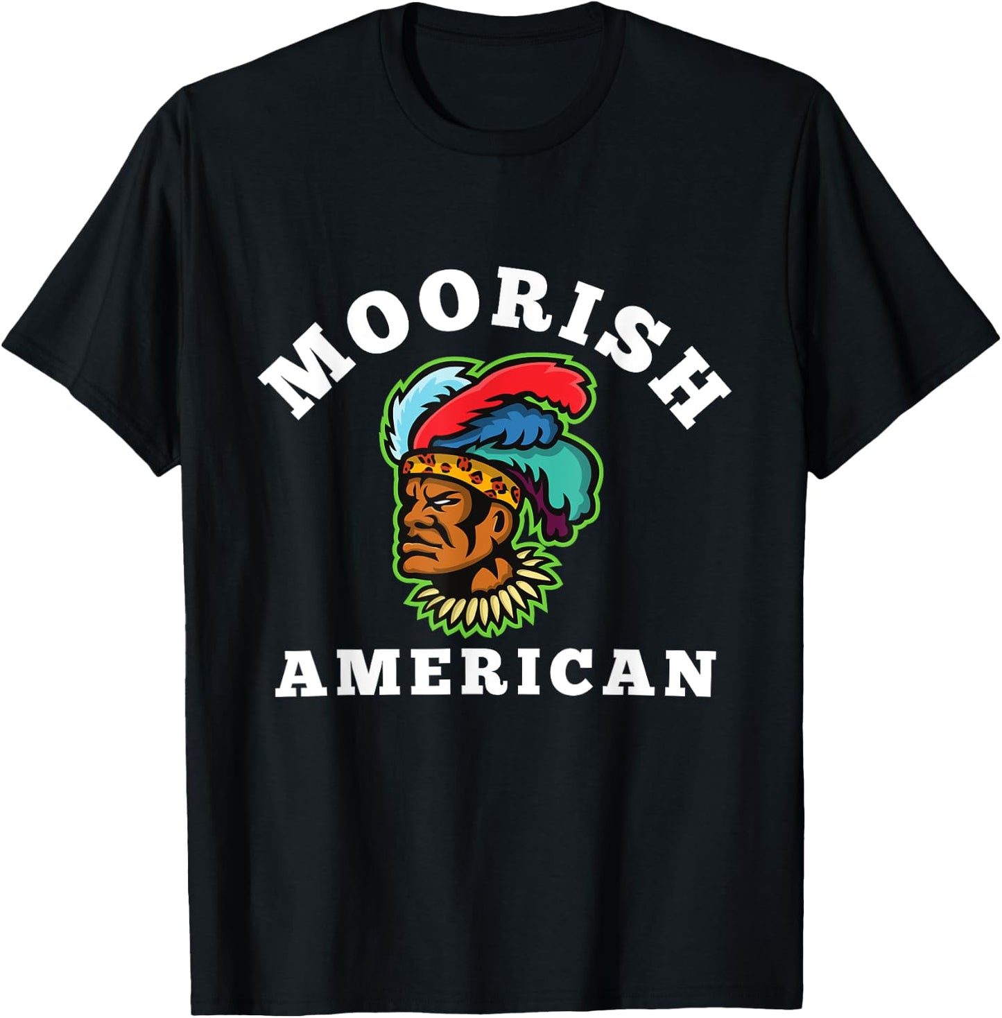 Moor - Moorish American God Body Of Melanin T-Shirt - T-Shirt | Black