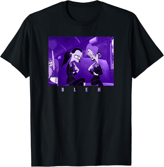 Disney A Goofy Movie Goth Girls Bleh Box Poster T-Shirt - T-Shirt | Black