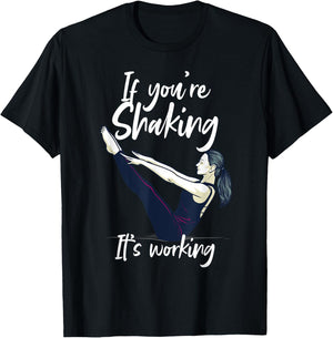 Funny Pilates Men Gym Fitness Instructor Workout T-Shirt - T-Shirt | Black