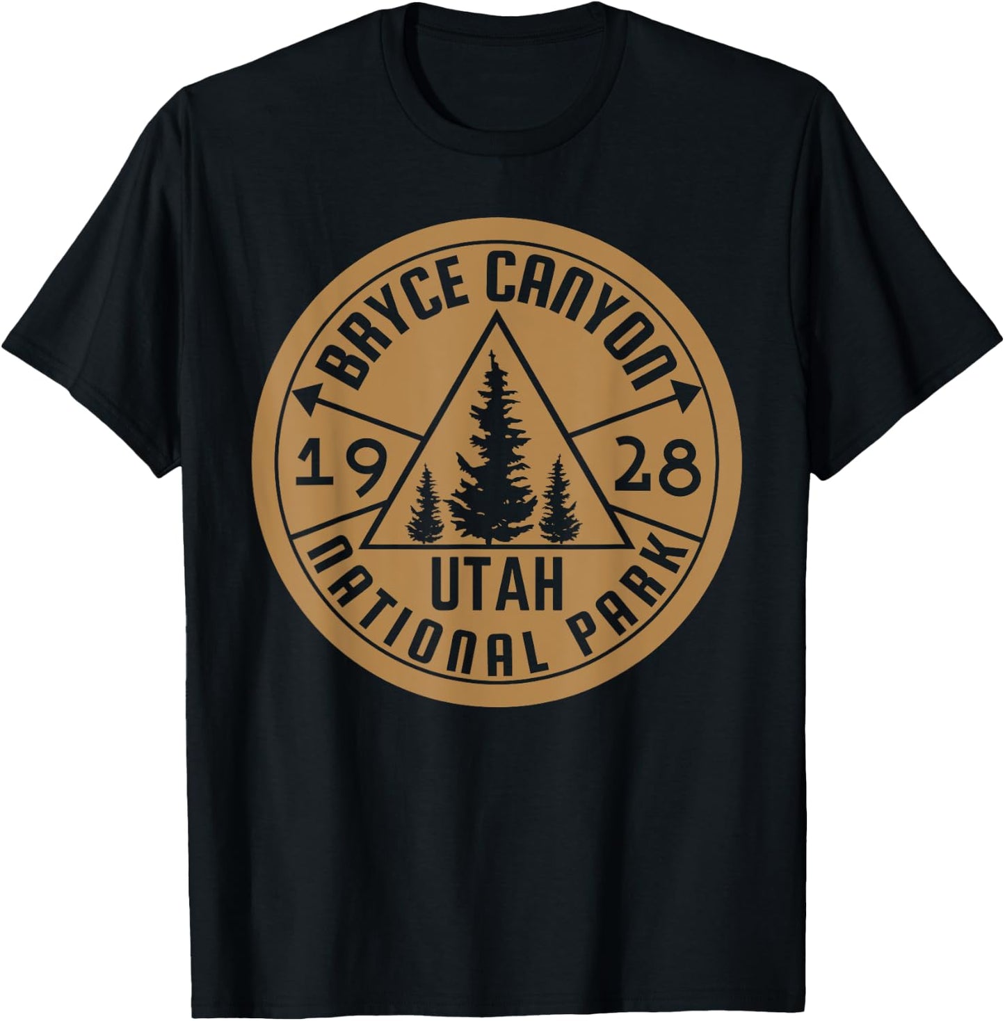 Bryce Canyon National Park Utah Hike Outdoors T-Shirt - T-Shirt | Black