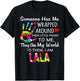 Lala Grandma Nickname Cute Lala is My Name T-Shirt - T-Shirt | Black