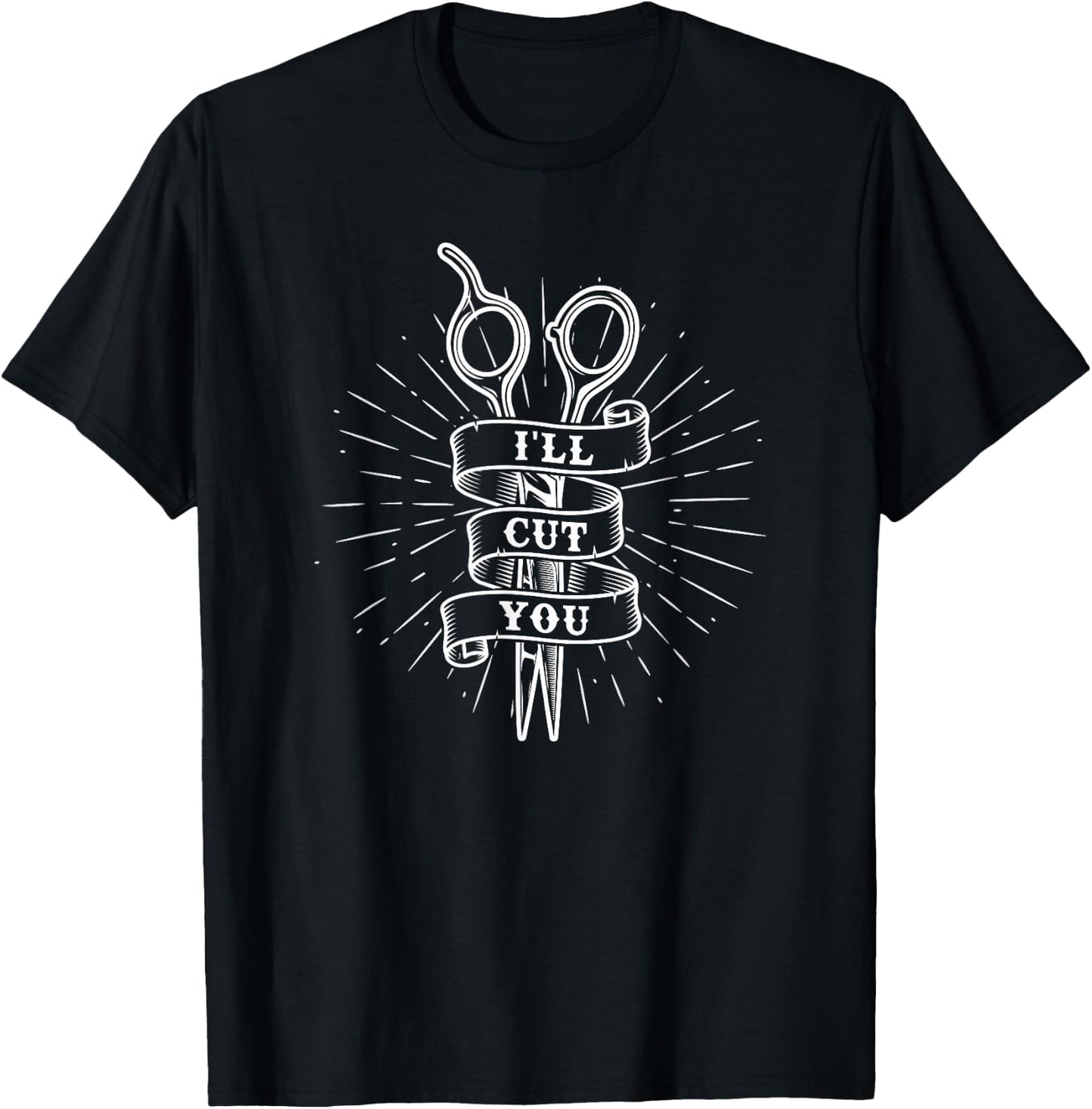 Barber Gift - Hairdresser Hairstylist Barbershop T-Shirt - T-Shirt | Black