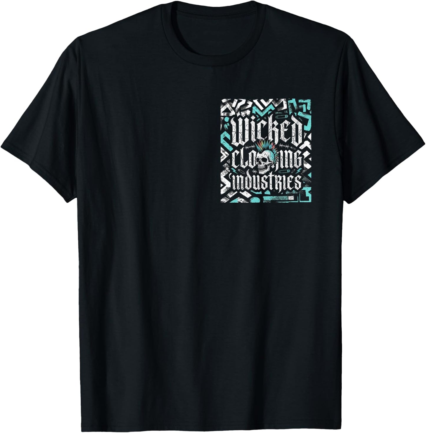 Punk Rock Outlaw T-Shirt - T-Shirt | Black
