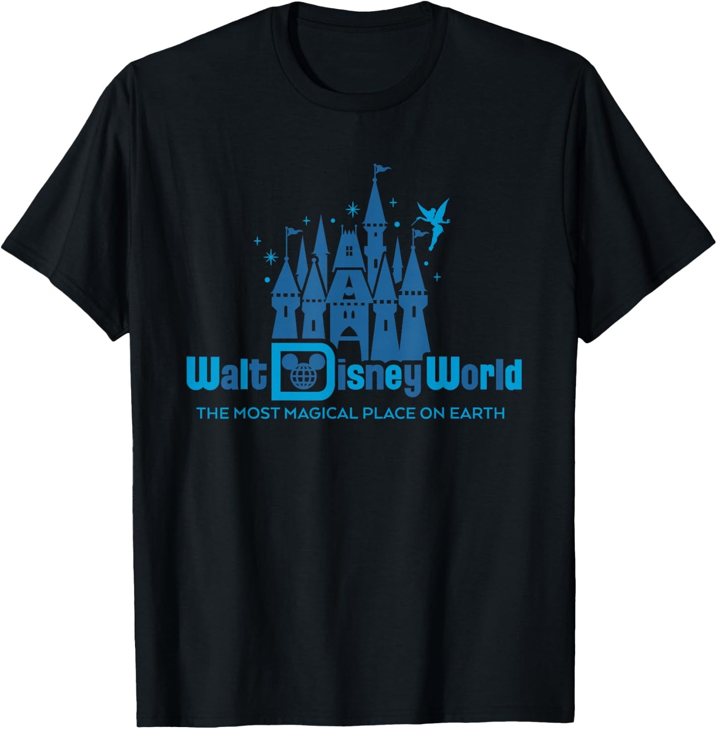 Walt Disney World 50th Anniversary The Most Magical Place T-Shirt - T-Shirt | Black