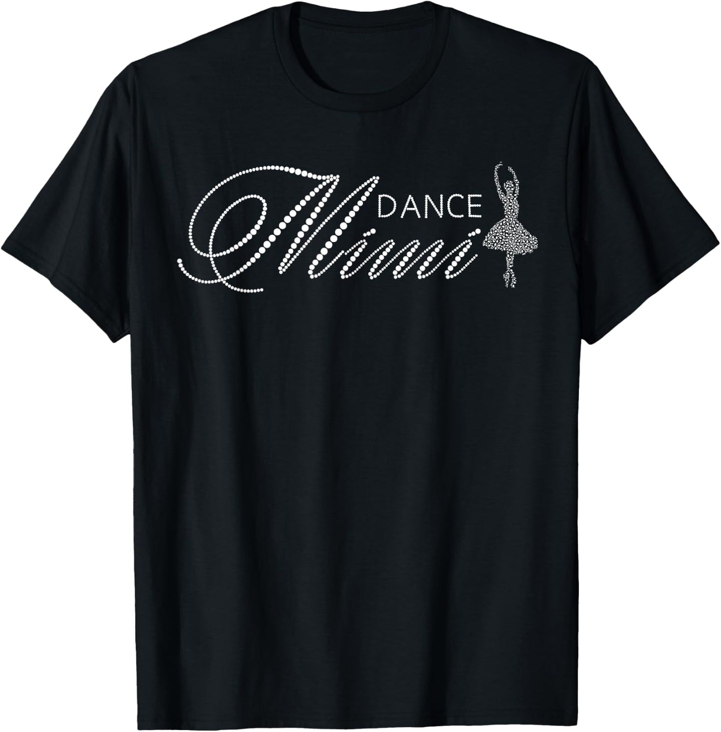 Dance Mimi Of A Dancer Mimi Grandma Dancing Mimi T-Shirt - T-Shirt | Black