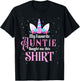Unicorn Niece Birthday My Favorite Auntie Bought Me This T-Shirt - T-Shirt | Black