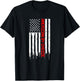 US Citizenship American by Choice Flag USA T-Shirt - T-Shirt | Black
