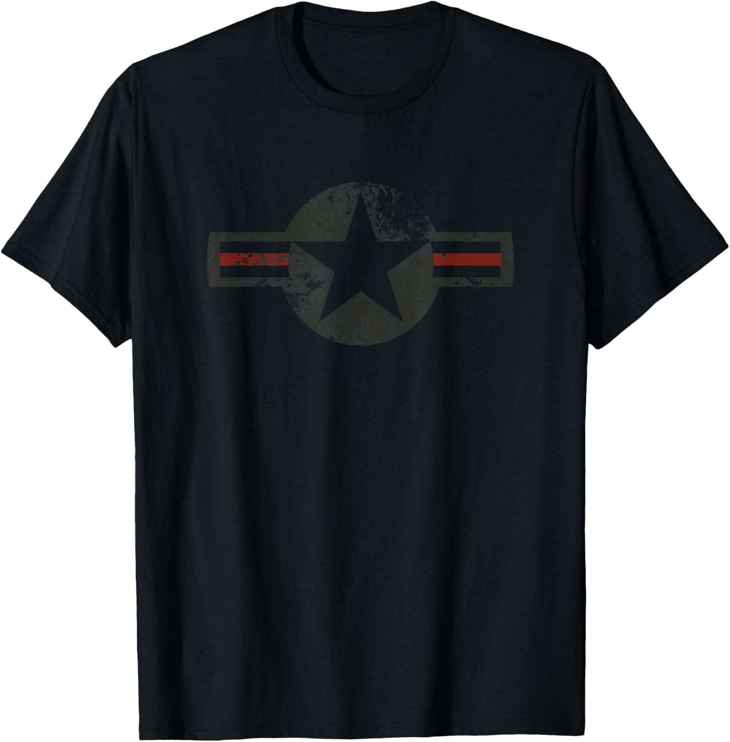 Air Force Logo Vintage US Military Airforce Men Women T-Shirt - T-Shirt | Black