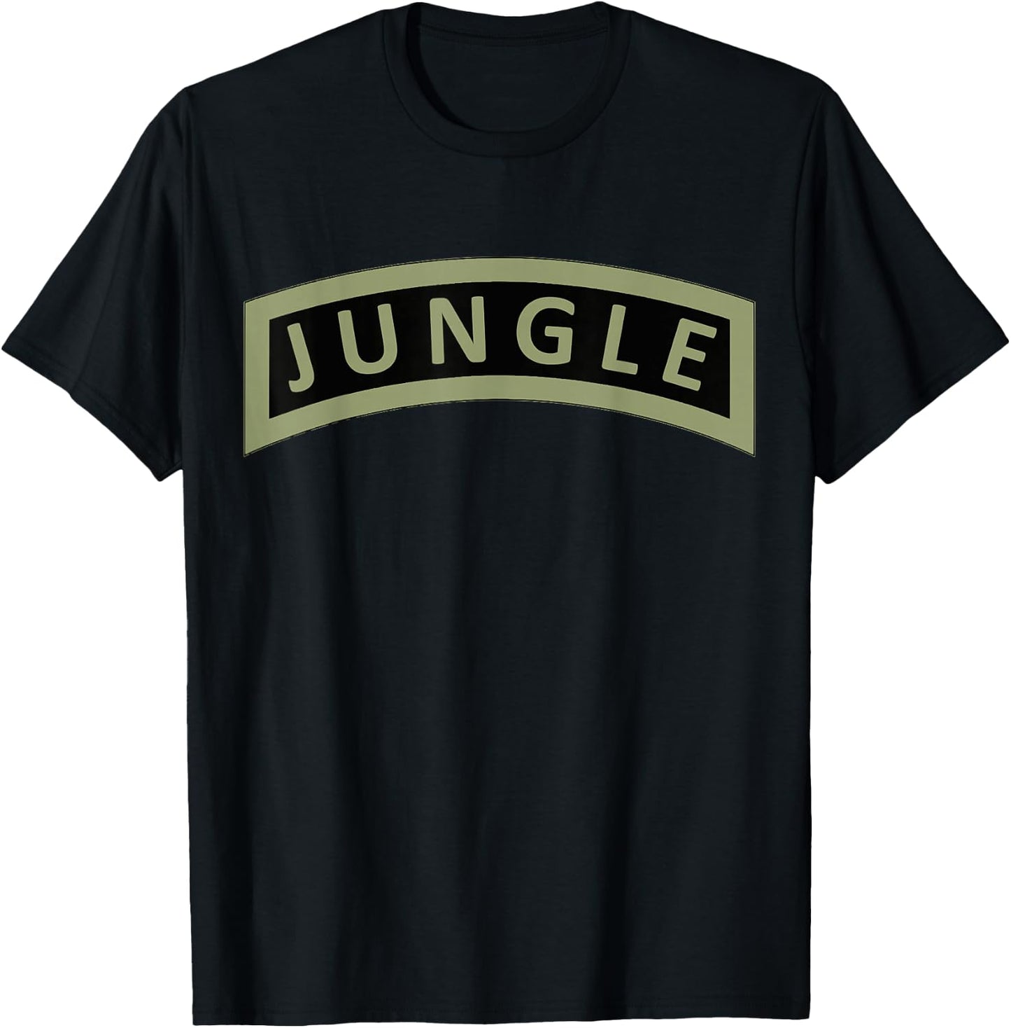 Army Jungle Tab T-Shirt - T-Shirt | Black
