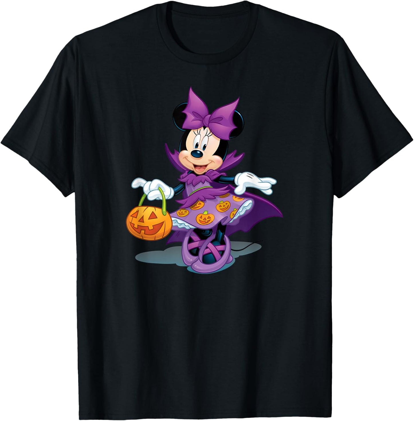 Disney - Halloween Minnie Trick or Treat T-Shirt - T-Shirt | Black
