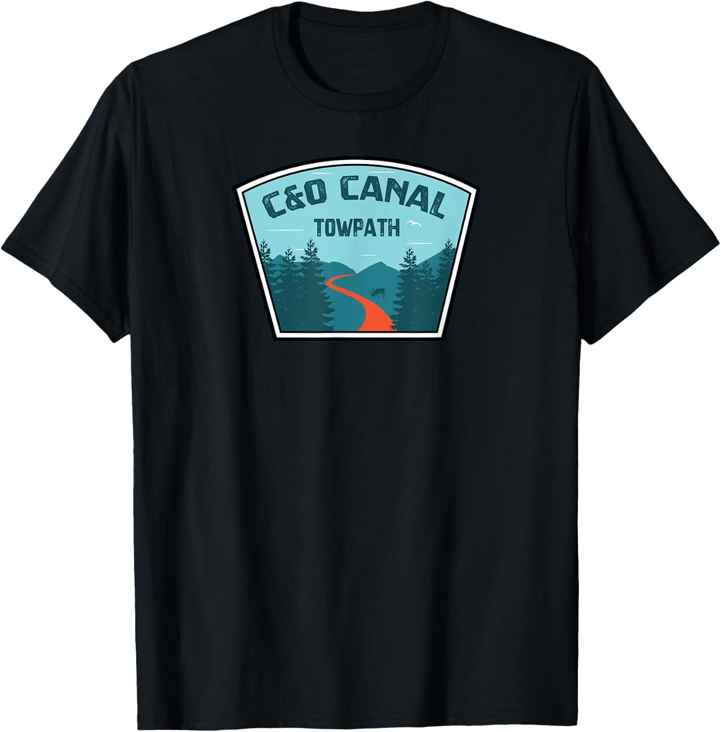 C&O Canal Towpath T-Shirt - T-Shirt | Black