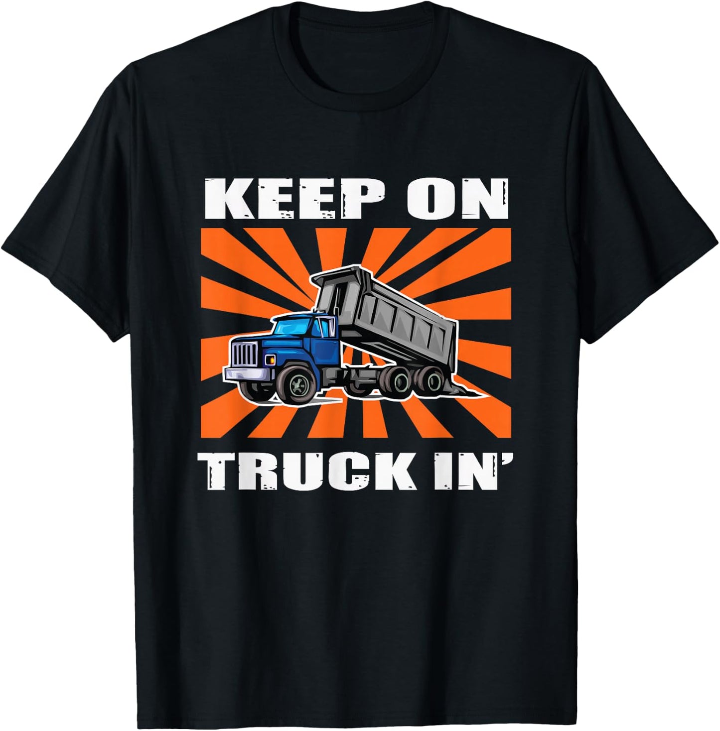 Dump Truck , Women and Kids T-Shirt - T-Shirt | Black