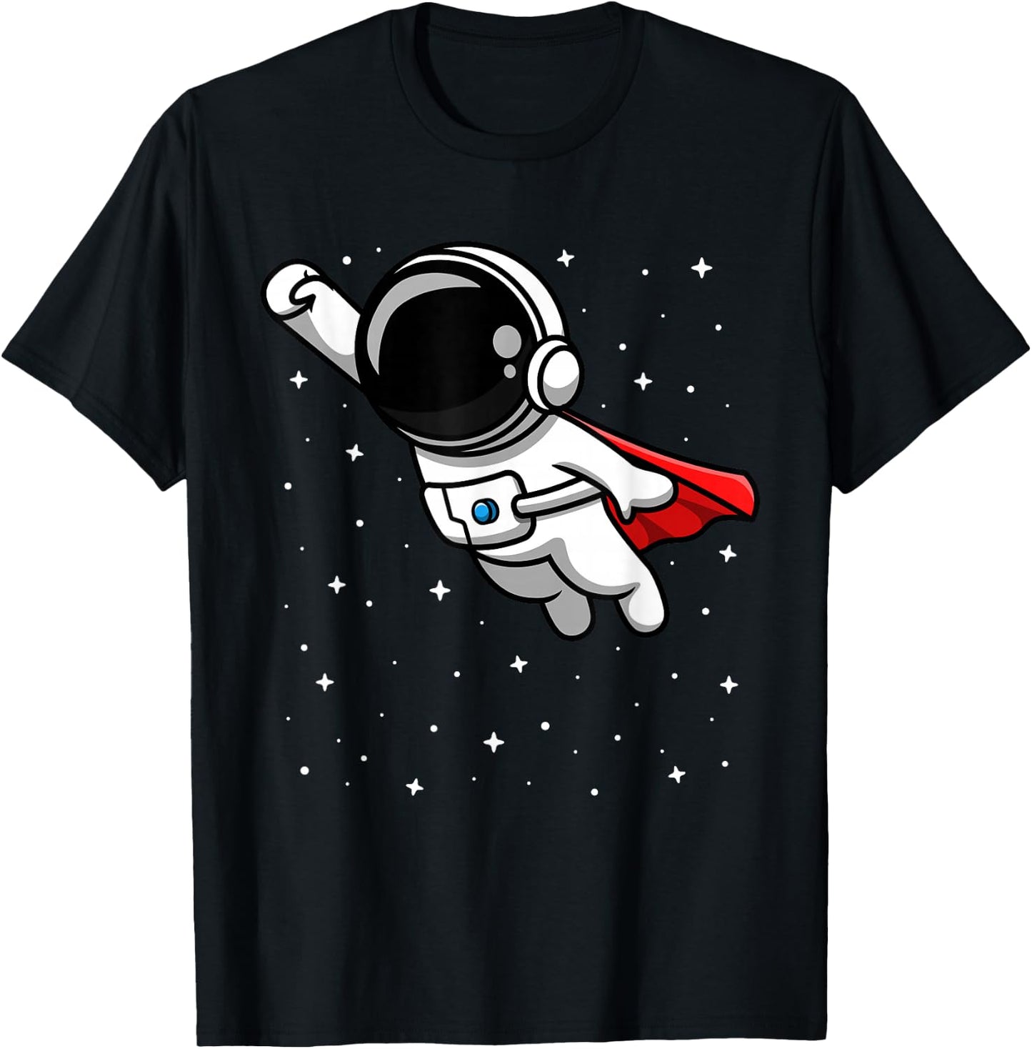 Future Astronaut for Kids Boys Space Lover Gift Superhero T-Shirt - T-Shirt | Black