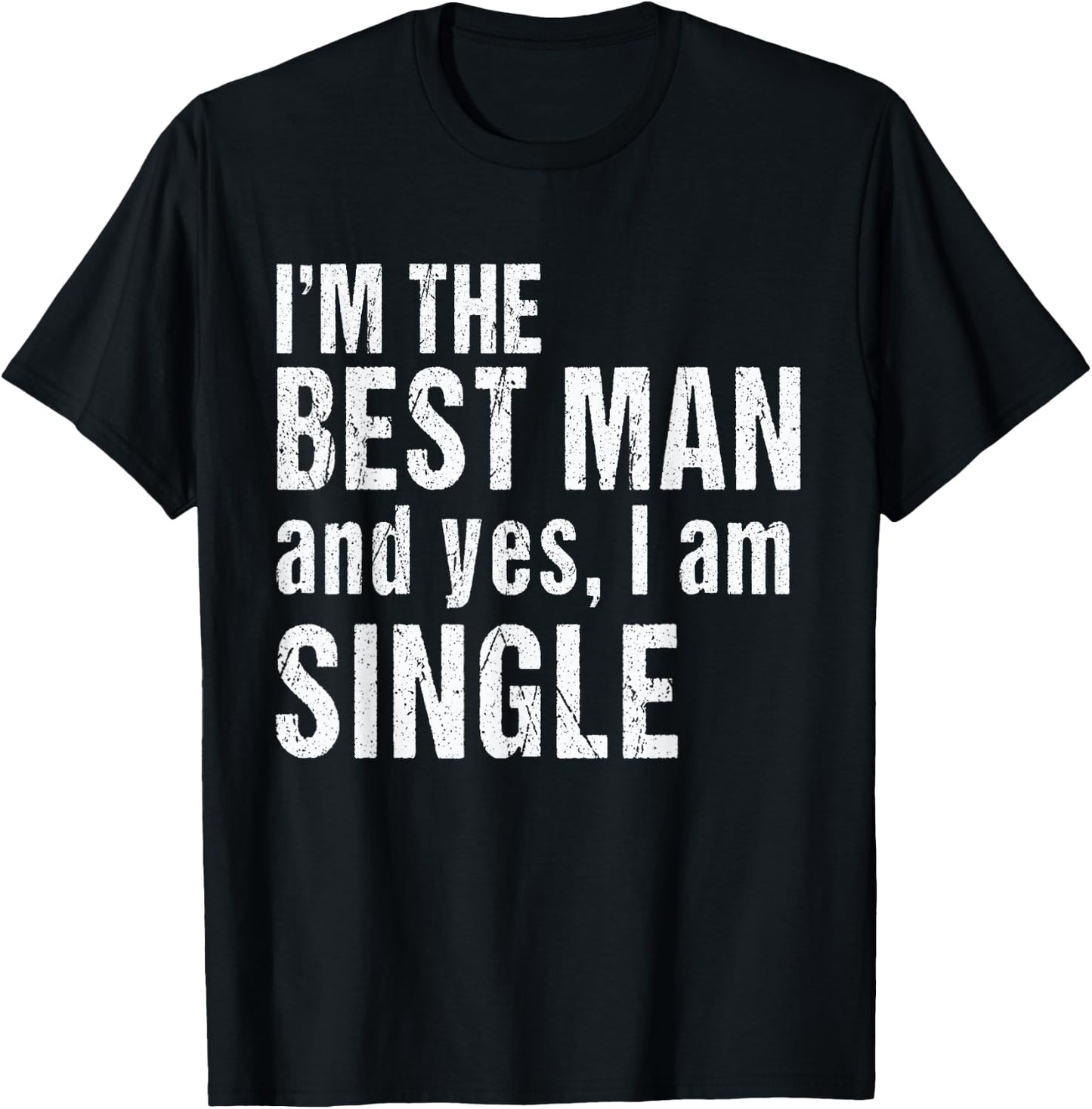 Best Man Bachelor Party Shirt | Funny Best Man T-Shirt - T-Shirt | Black